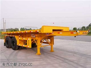 明威牌nhg9341zpb型平板自卸半掛車 產品技術參數