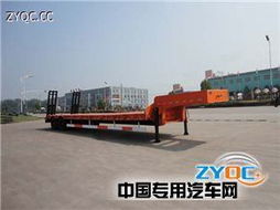 華威馳樂(lè)牌SGZ9401TDP型低平板半掛車 工程巨擘，憑什么獨(dú)領(lǐng)風(fēng)騷？